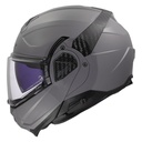 LS2 ADVANT 2 ÇENE AÇILIR NARDO GRİ KASK - Resim 3