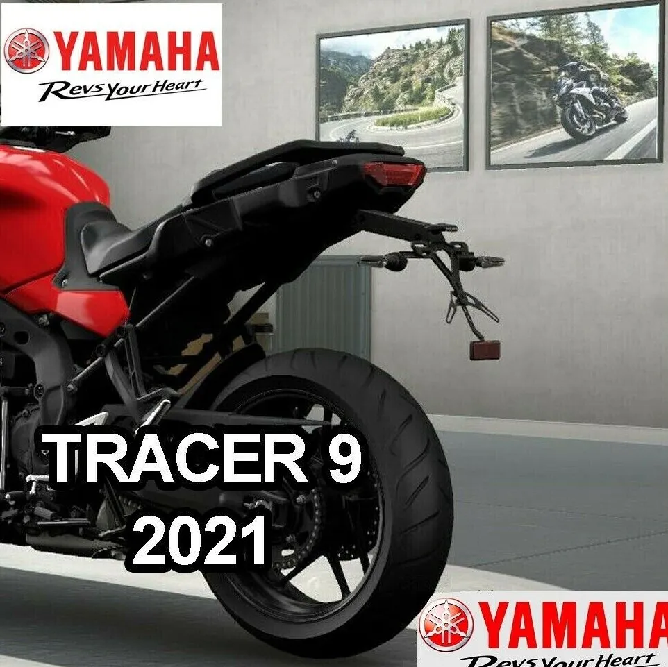TRACER 9 - TRACER 9 GT - TRACER 9 GT+ SPOR PLAKALIK - Resim 2