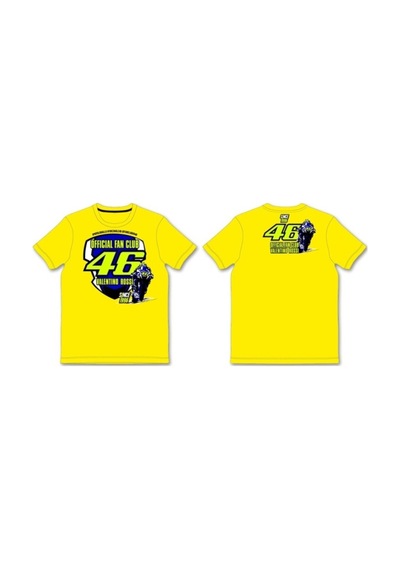 VR46 SİNCE 1996 KISA KOL TSHİRT SARI 