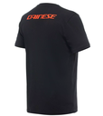 DAİNESE LOGO SİYAH BİSİKLET YAKA KISA KOL TSHİRT 