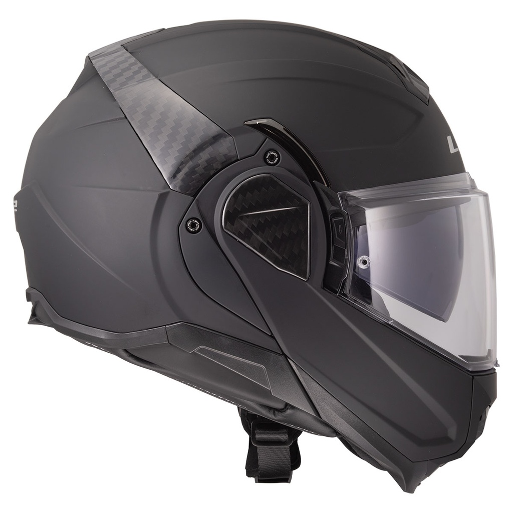 LS2 ADVANT 2 ÇENE AÇILIR MAT SİYAH KASK 