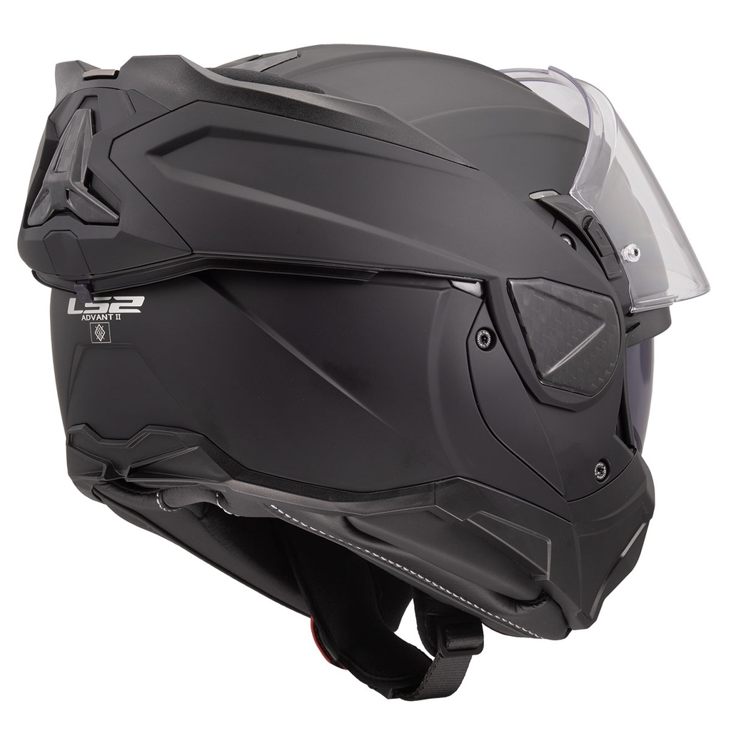 LS2 ADVANT 2 ÇENE AÇILIR MAT SİYAH KASK 