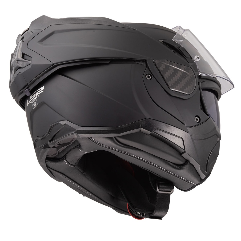 LS2 ADVANT 2 ÇENE AÇILIR MAT SİYAH KASK 