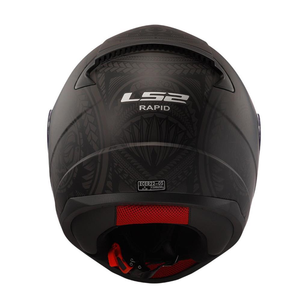 LS2 RAPID TAKAROA MAT SİYAH KAPALI KASK