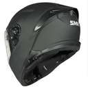 SMK TYPHOON SOLID MAT SİYAH KASK 