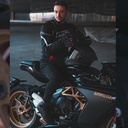 LS2 GARRA WATERPROOF BOT SİYAH-KIRMIZI 