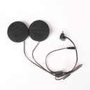 KNMASTER KN1600C PRO KAMERALI MOTOSİKLET KASK İNTERKOM BLUETOOTH KULAKLIK SETİ 