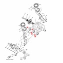 YAMAHA YZF R25 MT25 ANA YATAK MAVİ 2021-2025 