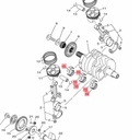 YAMAHA YZF R25 MT25 ANA YATAK YEŞİL 2015-2020