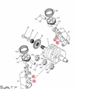 YAMAHA YZF R25 MT25 KOL YATAK MAVİ 2015-2024 