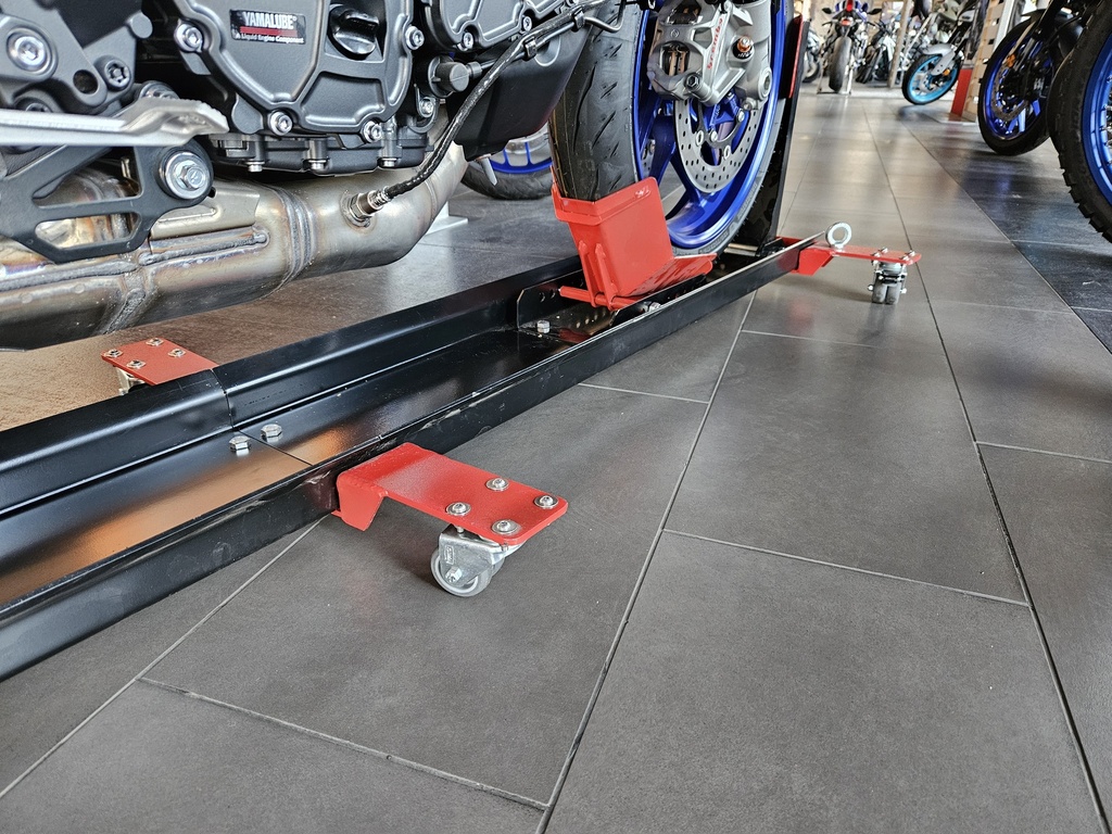 360 DERECE DÖNÜŞLÜ HAREKETİ MOTOSİKLET STANDI