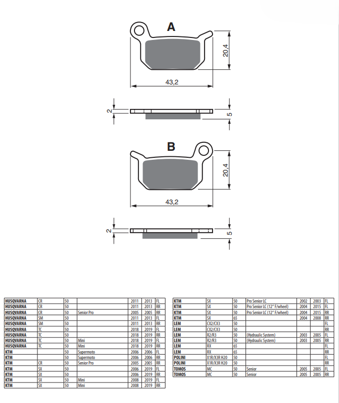 GOLD FREN 185 AD SİNTERLİ FREN BALATASI