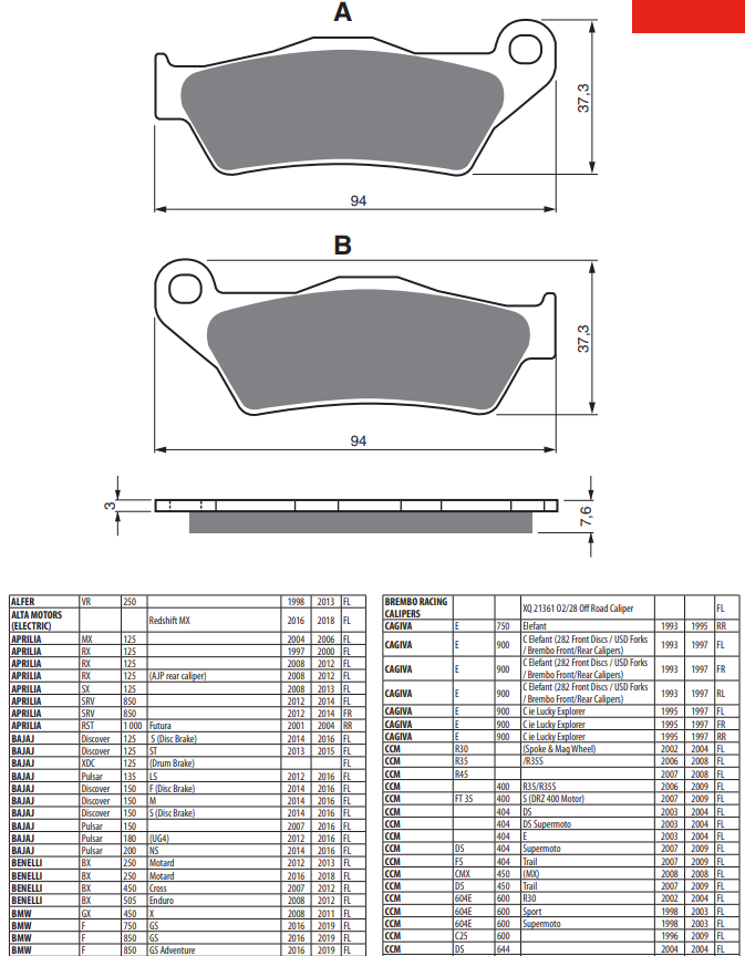 GOLD FREN 031 S33 CERAMIC CARBON FREN BALATASI 