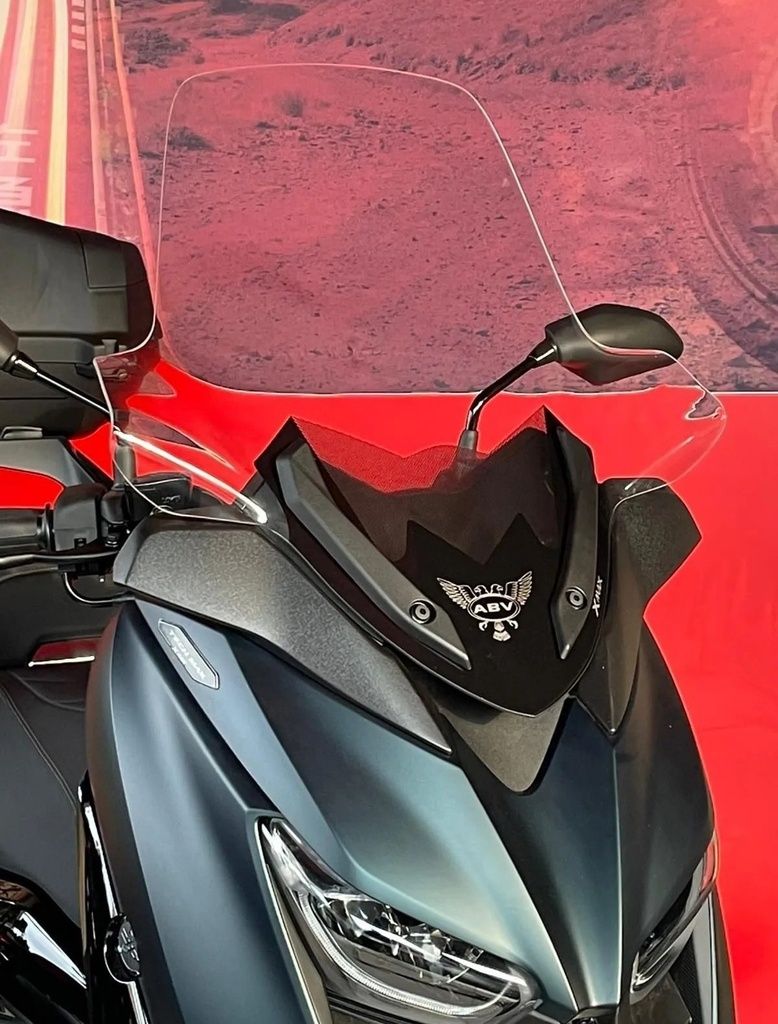 YAMAHA XMAX 125 250 300 400 ABV ORTA BOY TUR CAMI ŞEFFAF 2018-2023 - Resim 2