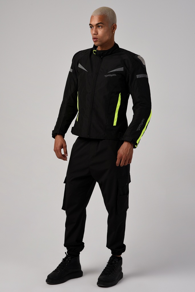 PROHEL COLOMBIA SİYAH NEON HÖRGÜÇLÜ MEVSİMLİK MONT 