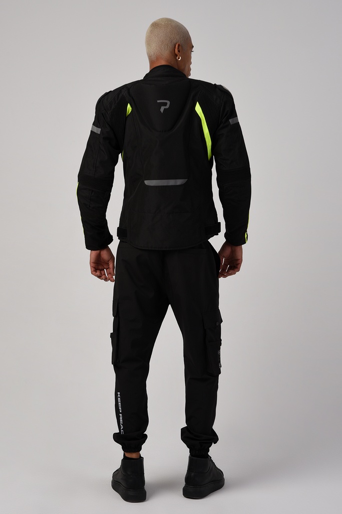 PROHEL COLOMBIA SİYAH NEON HÖRGÜÇLÜ MEVSİMLİK MONT 