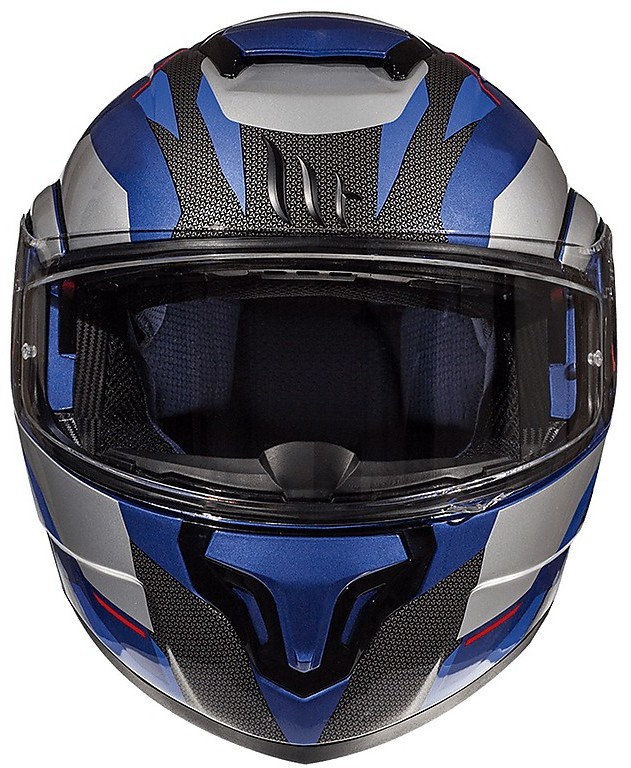 MT ATOM MAVİ GÜNEŞ VİZÖRLÜ ÇENE AÇILIR KASK