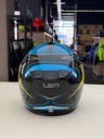 LEM STAR 140 SARI MAVİ GÜNEŞ VİZÖRLÜ FULL FACE KASK