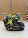 LEM STAR 140 SARI SİYAH GÜNEŞ VİZÖRLÜ FULL FACE KASK 