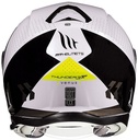 MT THUNDER 3 BEYAZ NEON GÜNEŞ VİZÖRLÜ YARIM KASK 