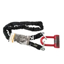 KİNGUARD 8mmX150cm ZİNCİR U KİLİT 