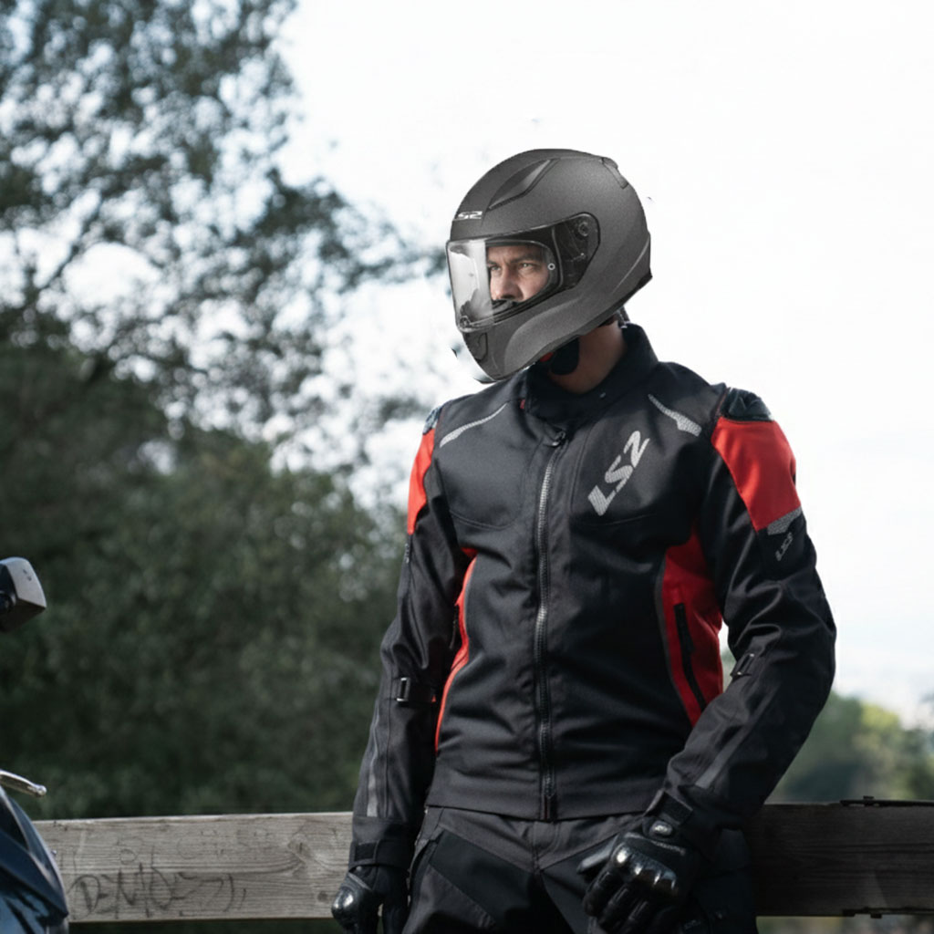 LS2 RAPID 2 MAT CONCRETE KAPALI KASK 