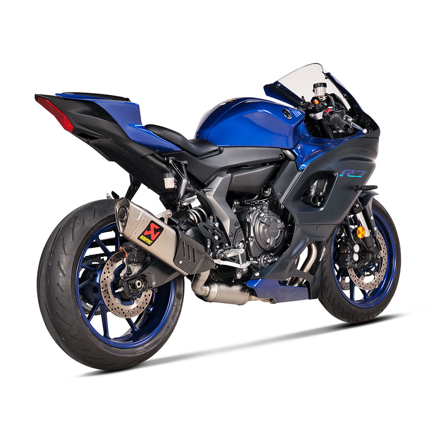 YAMAHA R7 21-24 AKRAPOVIC S-Y7R12-APT RACING LINE TITANIUM EGZOZ - Resim 3