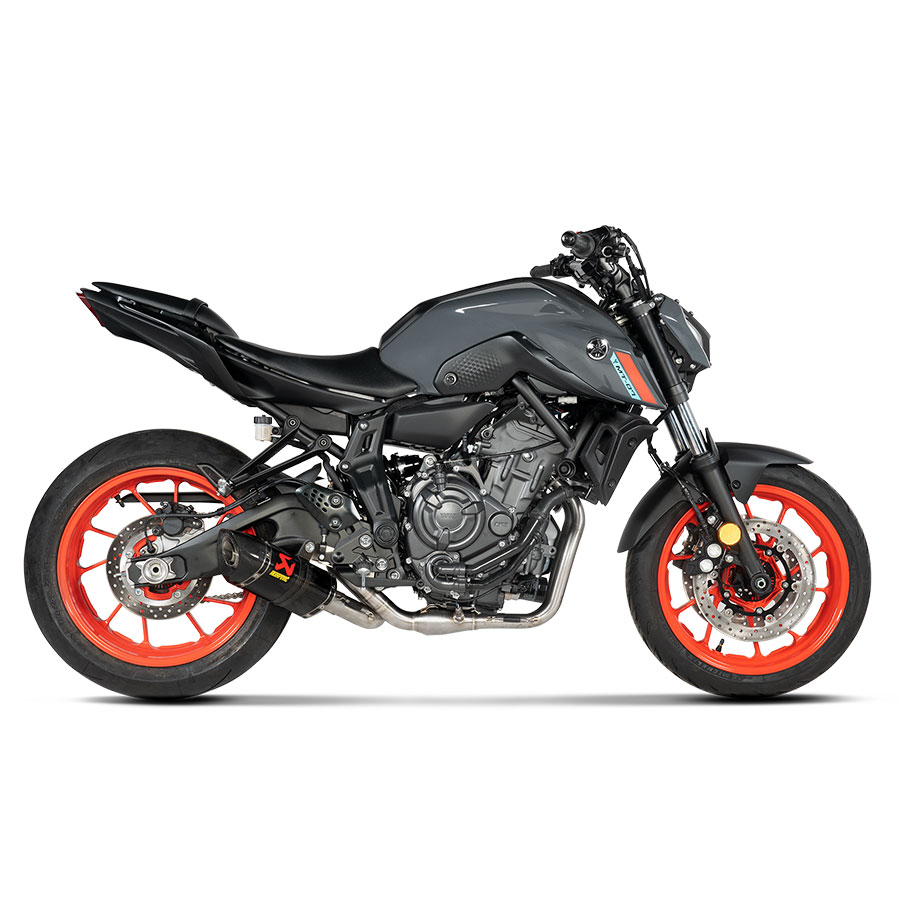 YAMAHA MT-07 14-24 TRACER 7 16-24 XSR 700 AKRAPOVIC S-Y7R2-AFC RACING LINE(CARBON)EGZOZ - Resim 2
