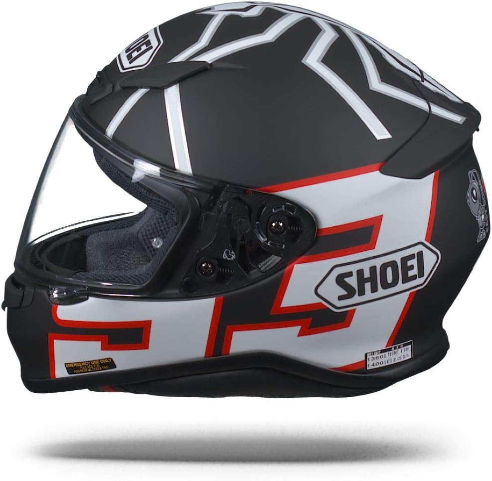 SHOEI NXR MARQUEZ BLACK ANT TC-5 KAPALI KASK - Resim 2