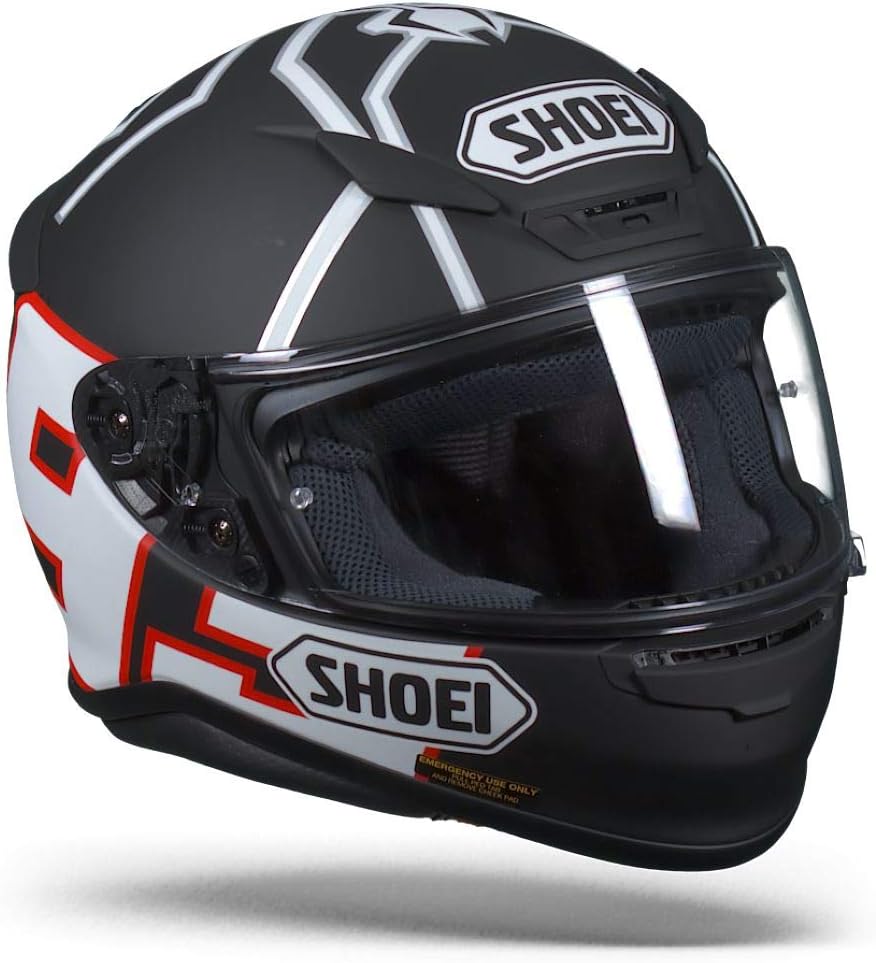 SHOEI NXR MARQUEZ BLACK ANT TC-5 KAPALI KASK - Resim 3