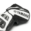 YAMAHA RACİNG DERİ ELDİVEN BEYAZ - Resim 2