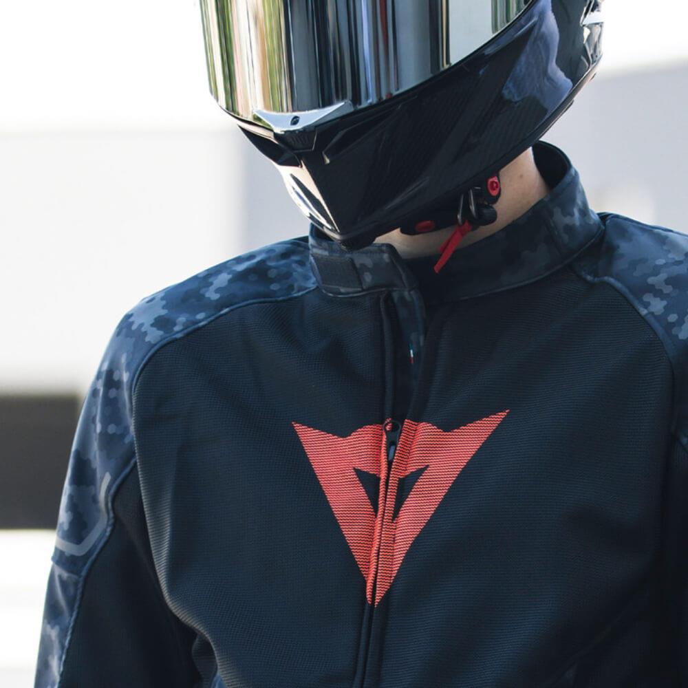 DAİNESE İGNİTE AİR CAMO GRAY BLACK FLUO RED YAZLIK MONT - Resim 3