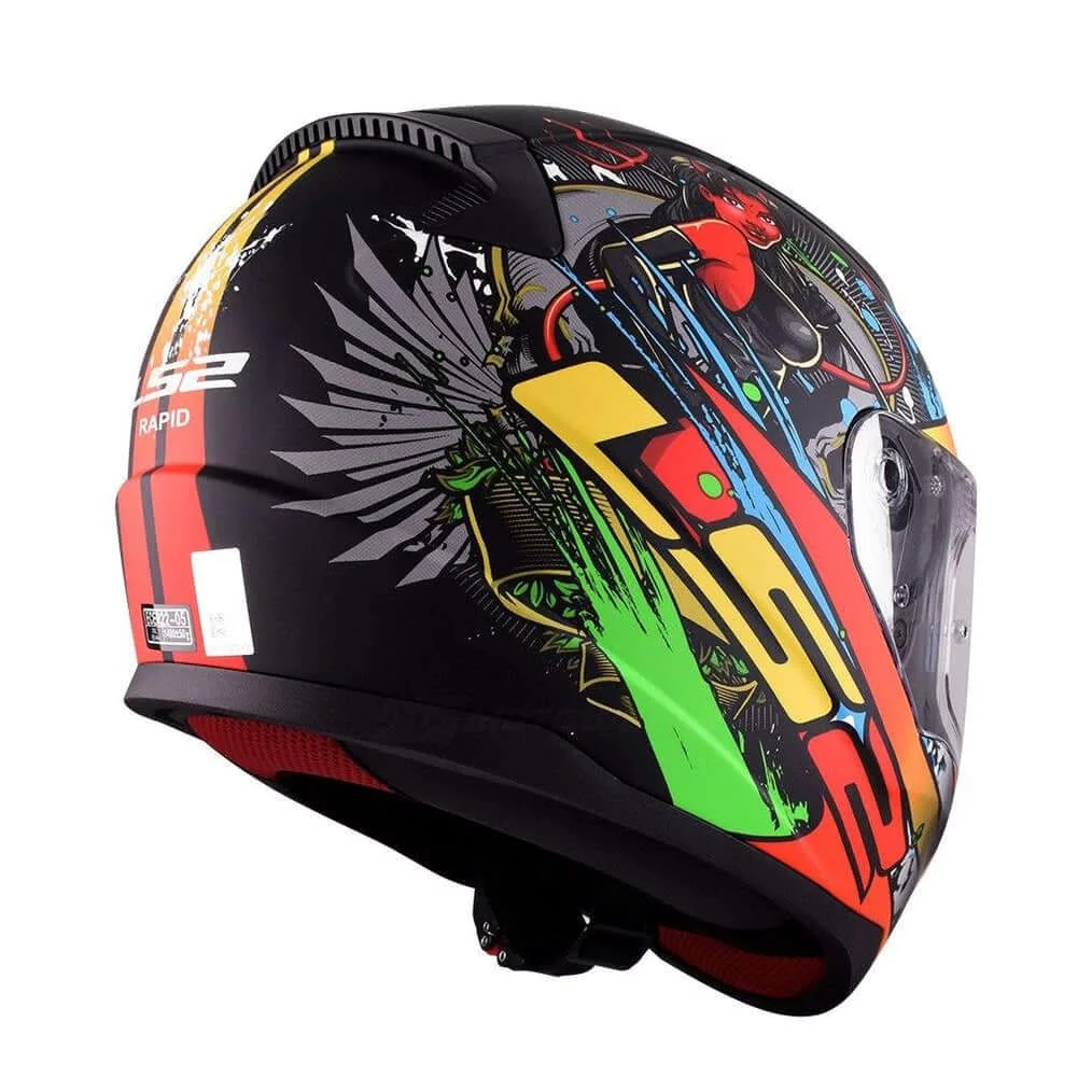 LS2 RAPID FIESTY KAPALI KASK - Resim 4