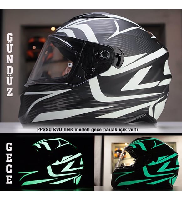 LS2 STREAM EVO JINK KAPALI KASK - Resim 2