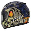 LS2 RAPID 2 SPOX MAVİ-GRİ KAPALI KASK - Resim 3