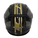 LS2 RAPID MEDAL PARLAK SİYAH GOLD KAPALI KASK - Resim 4