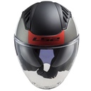 LS2 COPTER 2 URBANE MAT BEYAZ-KIRMIZI AÇIK KASK - Resim 5