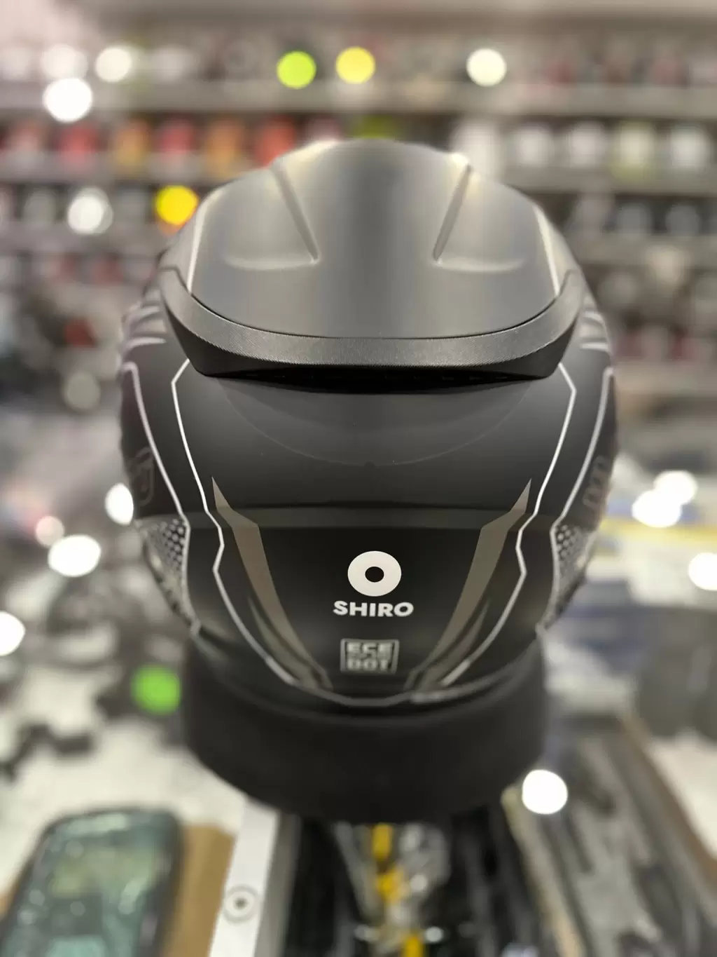 SHIRO SH-508 TRITON ÇENE AÇILIR KASK - Resim 3