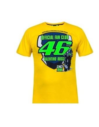 VR46 SİNCE 1996 KISA KOL TSHİRT SARI 
