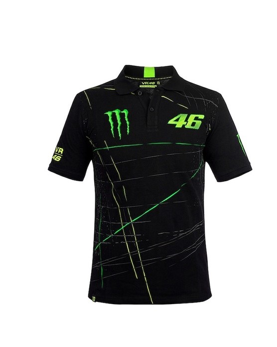 VR46 MONSTER POLO YAKA KISA KOL TSHİRT 