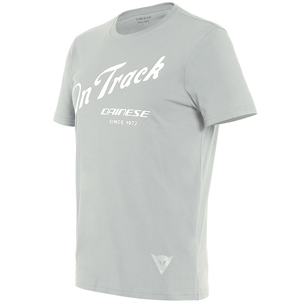 DAİNESE ON TRACK GRİ BİSİKLET YAKA KISA KOL TSHİRT 