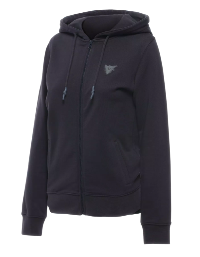 DAINESE ZIP KADIN KAPÜŞONLU HIRKA SİYAH