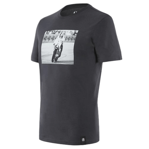 AGV AGOSTINI BİSİKLET YAKA KISA KOL TSHIRT GRİ 