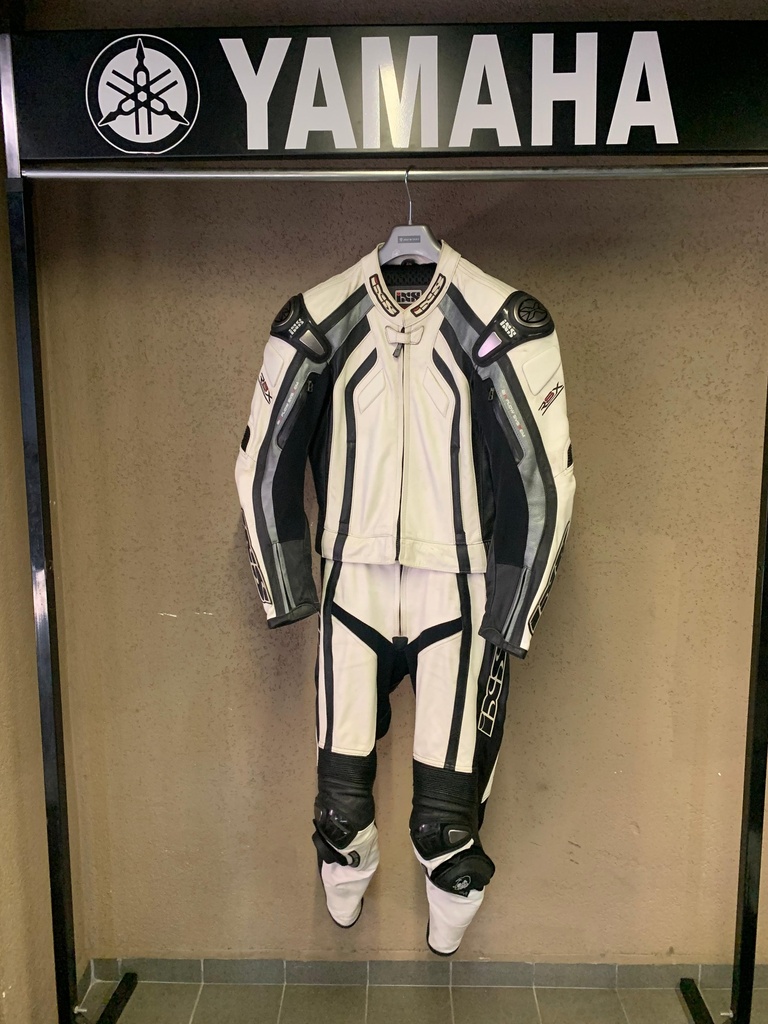 İXS RSX İKİ PARÇALI DERİ MOTOSİKLET TULUMU