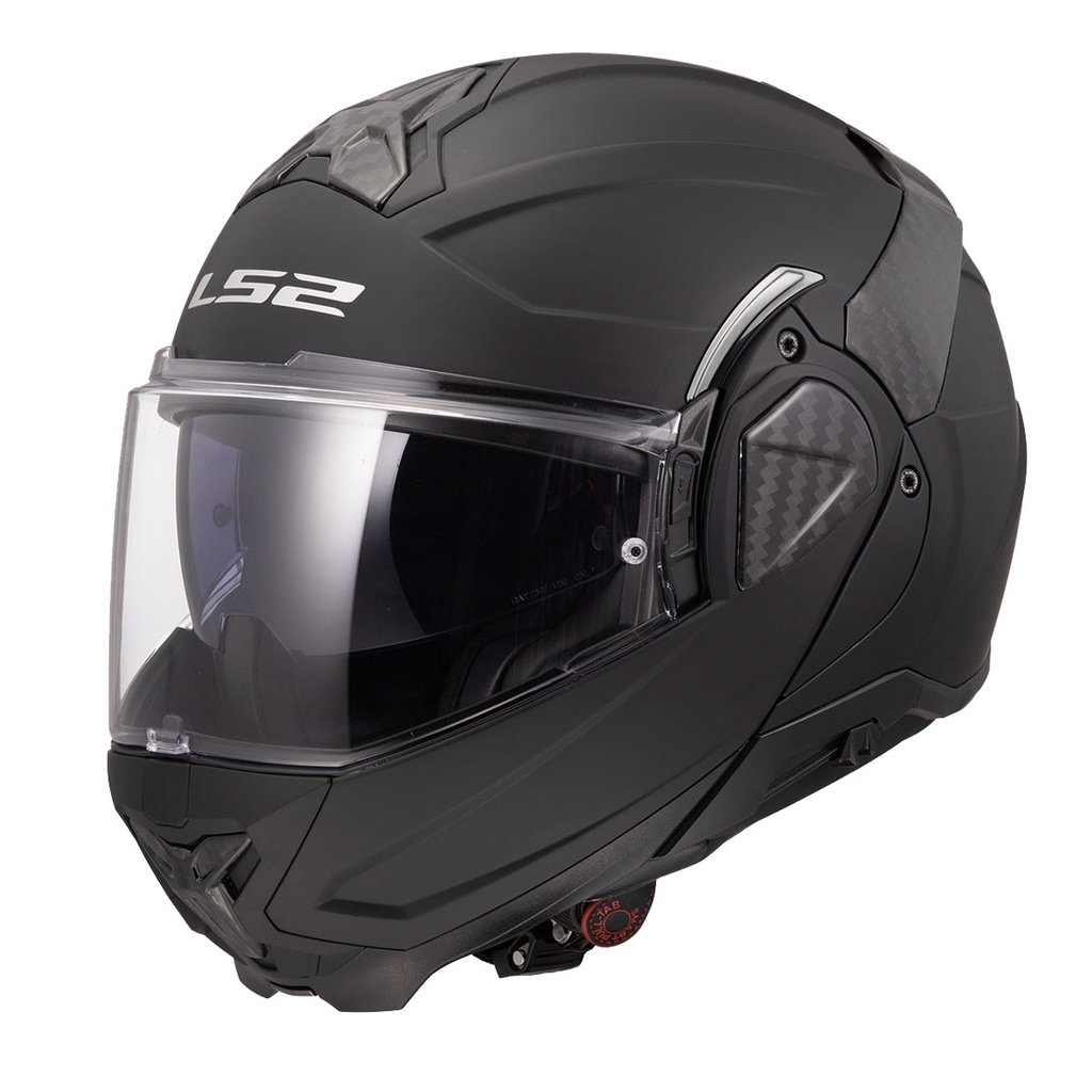 LS2 ADVANT 2 ÇENE AÇILIR MAT SİYAH KASK 