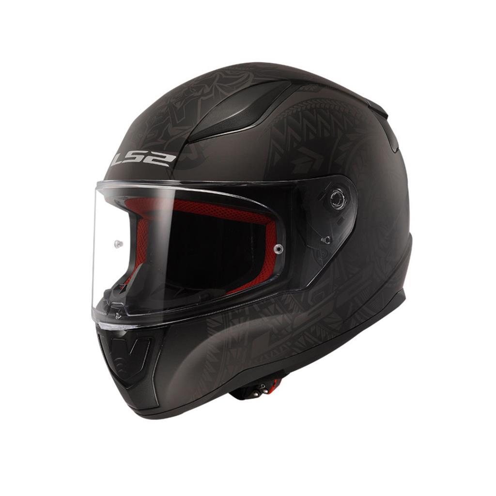 LS2 RAPID TAKAROA MAT SİYAH KAPALI KASK