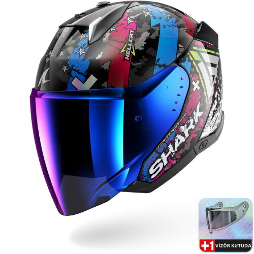 SHARK SKWAL İ3 JET HELLCAT AÇIK KASK 