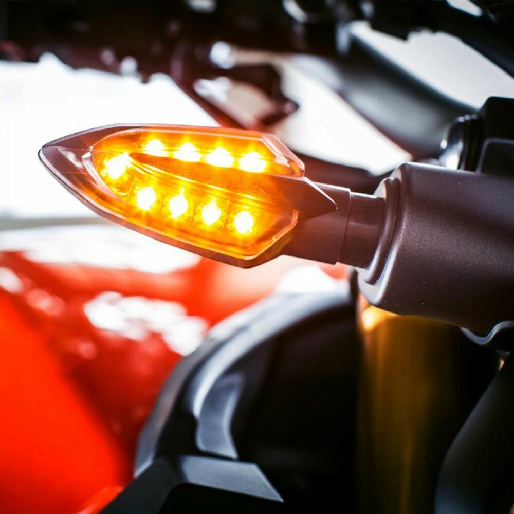 YAMAHA LED SİNYAL SETİ MAT SİYAH
