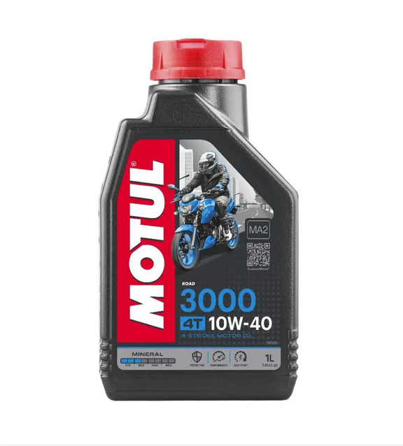 MOTUL 3000 10W40 4T MİNERAL MOTOSİKLET YAĞI 
