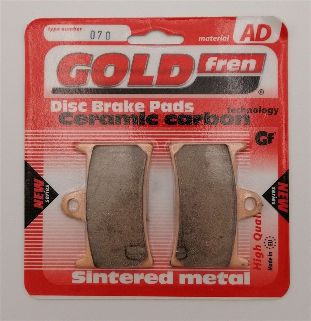 GOLD FREN 070 AD SİNTERLİ FREN BALATASI 